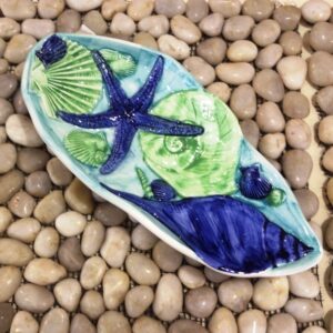 Poggiamestolo Stella Blu