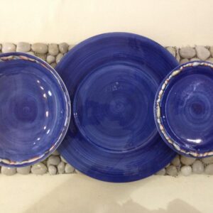 Sottopiatto Blu o Turchese